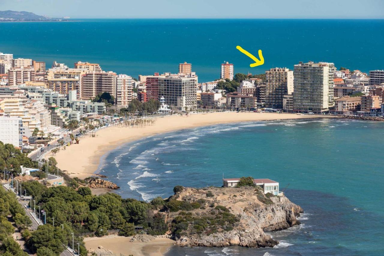 Apartamento En Primerisima Linea De Playa Con Espectaculares Vistas Netflix, Prime Y Disney Oropesa del Mar Eksteriør billede
